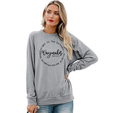 Waymaker – sweat-shirt ample à col ras du cou pour femme, vêtement chrétien
