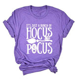 It's Just a Bunch of Hocus Pocus T-Shirt Halloween Shirt