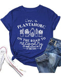 Pflanzentherapie-Shirt Ich bin ein Pflanzensüchtiger auf dem Weg zur Genesung T-Shirt