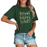 Frauen Pflanze Mama Geschenk T-Shirt Blume Mädchen Tees