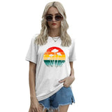 Frauen Pilz Regenbogen Grafik T-Shirts