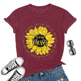 Damen T-Shirt mit Aufschrift „It's All Messy My House Hair Car Kids Life“