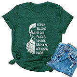 Frauen gehören überall hin, Frauen Grafik T-Shirt