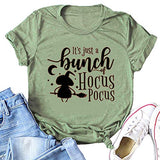 It's Just A Bunch of Hocus Pocus Women T-Shirt Halloween Shirt