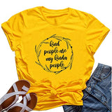 Damen T-Shirt mit V-Ausschnitt