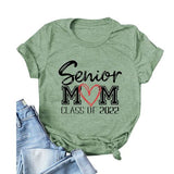 Women Senior Mom Class of 2022 Shirt