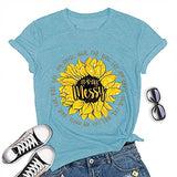 Damen T-Shirt mit Aufschrift „It's All Messy My House Hair Car Kids Life“