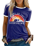 Women Bring On The Sunshine T-Shirt Women Graphic T-Shirt