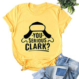Femmes You Serious Clark T-Shirt Chemise de Noël