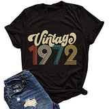 T-Shirt d'anniversaire pour femmes, Vintage des années 1970, Vintage des années 1980, Vintage des années 1990