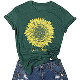 Damen Rise &amp; Shine T-Shirt Sonnenblumen-Shirt