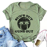 Women Sun's Out Buns Out T-Shirt Sunshine Shirt