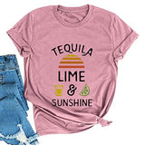 Women Tequila Lime & Sunshine T-Shirt Tequila Shirt