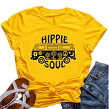 T-shirt Hippie Soul pour femme T-shirt graphique