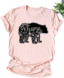 T-Shirt Maman Ours Femme