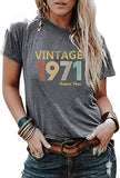 Damen T-Shirt zum 50. Geburtstag, Vintage 1971
