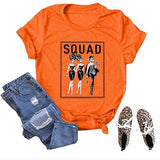 Hocus Pocus Squad T-Shirt for Women Halloween Shirt Squad Shirt