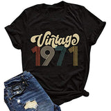 T-Shirt d'anniversaire pour femmes, Vintage des années 1970, Vintage des années 1980, Vintage des années 1990