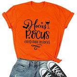 Women Hocus Pocus I Need Wine to Focus T-Shirt
