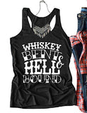 Débardeur pour femme Whiskey Bent &amp; Hell Bound
