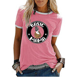 Women Basic Mama T-Shirt Mom Gift