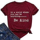 Sweatshirt „Women in A World Where You Can Be Anything“ von Be Kind, langärmelig
