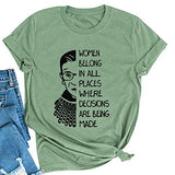 Frauen gehören überall hin, Frauen Grafik T-Shirt