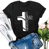 Let The Field Be Joyful and All That T-Shirt Christian Graphic Shirt