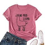 T-shirt No Prob Lama pour femmes