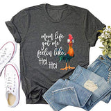 Women Mom Life Got Me Feeling Like HEI HEI Funny T-Shirt