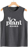 Women Plant Mama Shirt Plant Lover Gift for Mom Gift Plant T-Shirt