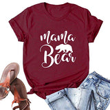 Women Mama Bear T-Shirt