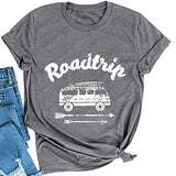 Frauen Road Trip T-Shirt Reise Hippie Shirt