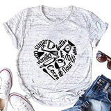 Women Sugar Vanilla Butter Milk Flour Cocoa Heart Cute T-Shirt