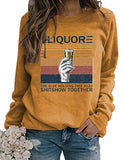 Damen Langarm-Sweatshirt mit Aufschrift „The Glue Holding This 2020 Shitshow Together“
