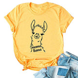Women Mama Llama T-Shirt