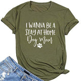 T-shirt Je veux juste être une maman de chien au foyer