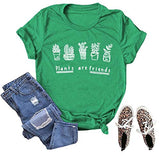 Women Plants are Friends T-Shirt Plant Graphic Shirt
