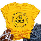 Women Bee Kind T-Shirt Graphic Shirt