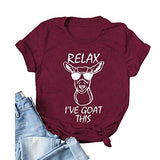 Women Relax I've Goat This T-Shirt Funny Goat Shirt