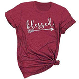 Women Blessed T-Shirt Christian Shirt