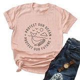 Schützen Sie unseren Ozean Schützen Sie unsere Zukunft T-Shirt Wal Shirt