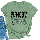 Women Punchy T-Shirt Dessert Cactus Shirt