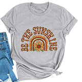 Women Be The Sunshine T-Shirt Sunflower Shirt