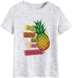 Damen T-Shirt mit Ananas-Motiv, für den Sommer, „My Life is So Sweet“, T-Shirt