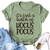 It's Just A Bunch of Hocus Pocus Women T-Shirt Halloween Shirt
