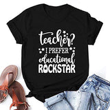 Teacher I Prefer Educational Rockstar Shirt
