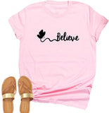 T-Shirt mit Grafik für Damen, inspirierendes Shirt