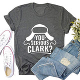 Femmes You Serious Clark T-Shirt Chemise de Noël