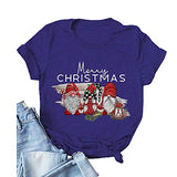 Damen Frohe Weihnachten Gnomes T-Shirt Weihnachtsshirt für die Familie